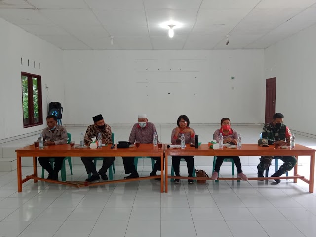 Rapat Harungguan, Camat Bandar Masilam Ingatkan Beberapa Poin Penting