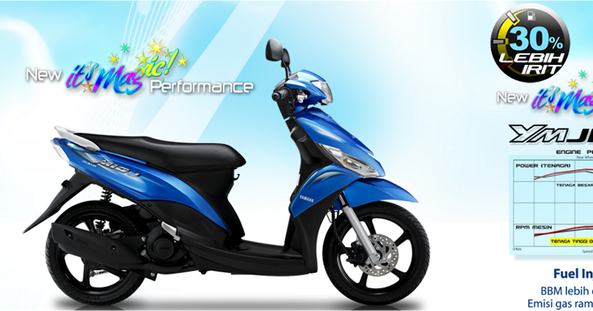  Motor  matic  injeksi irit harga murah Yamaha  Mio  J  Info 