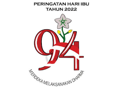 Logo Peringatan Hari Ibu Ke - 94 Tahun 2022