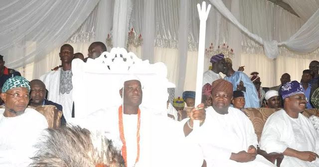 Photo from Ooni of Ife, Oba Adeyeye Ogunwusi's coronation