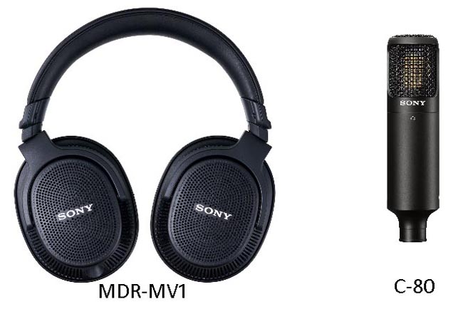 Sony launches immersive open back monitor headphones for spatial sound creation and condenser microphone for studio recording