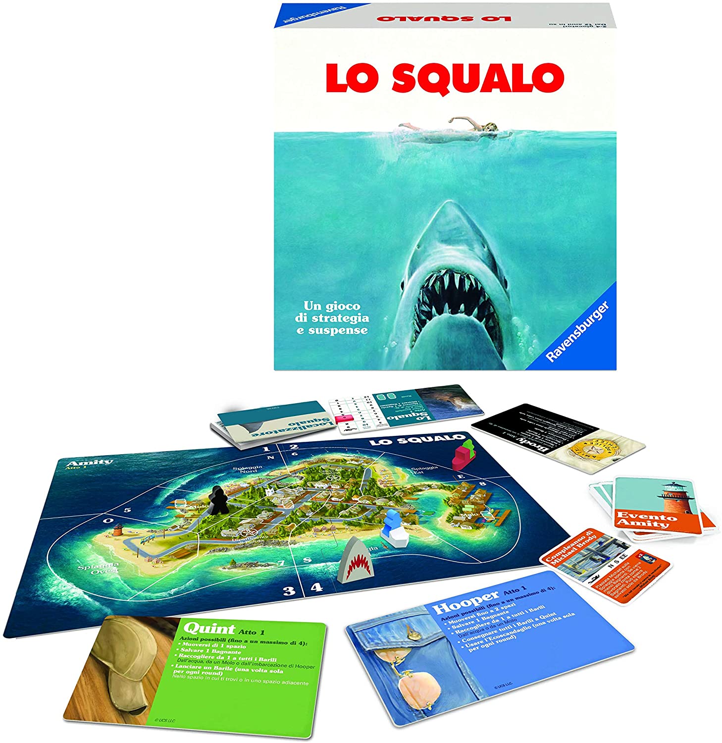 Lo squalo gioco da tavolo Ravensburger recensione AntroBoard