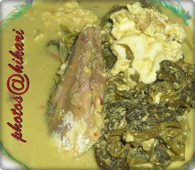 Kasihasakura.blogspot.com: Masak Lemak Pucuk Ubi Dgn Ikan 