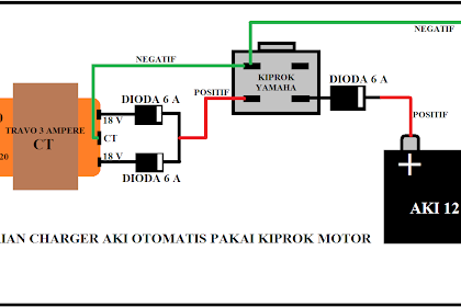 Cara Membuat Casan/Charger Aki Motor Pakai Kiprok