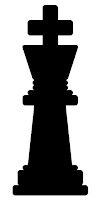 king chess piece divider