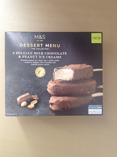 Marks & Spencer Milk Chocolate & Peanut Ice Creams