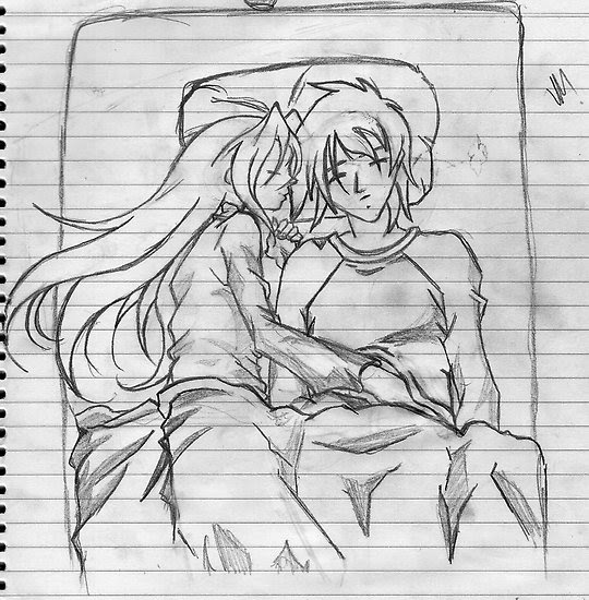 Get Largest Collection Of Animated Wallpapers Cute Anime Couple Sleeping