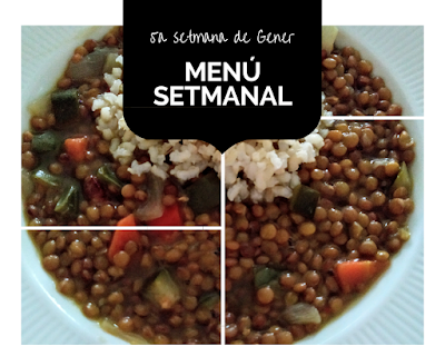 Not 2 late to craft: menú setmanal / menú semanal / weakly meal plan