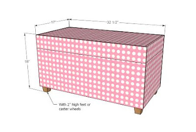 toy chest woodworking plans