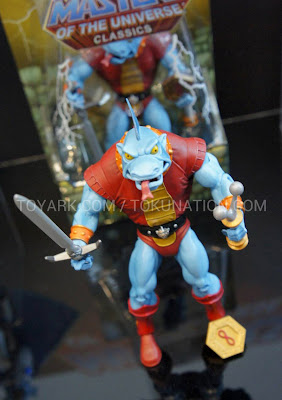 Mattel Matty Collector 2013 Toy Fair Display - Masters of the Universe MOTU Classics Fang Man figure