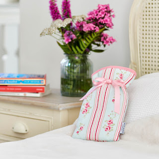 Mini Hot Water Bottle - Cathy Print: £15.00