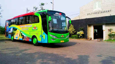 Bus Ciputra Waterpark jetbus 2 Hijau 122