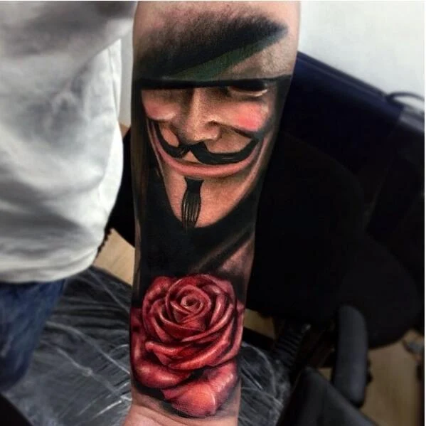 Tatuajes V de Vendetta