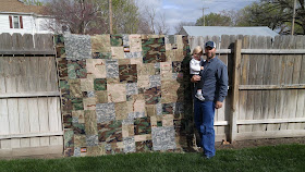 military uniform quilt