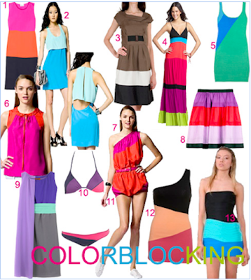 Color Block Trend for Spring Season 2011