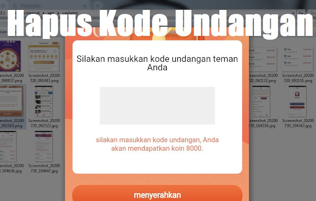 Cara Membatalkan Kode Undangan Cashzine Agar Mendapatkan Poin Tambahan!