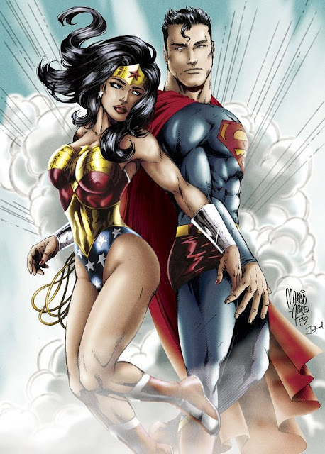 Gambar Wonder Woman Dan Superman