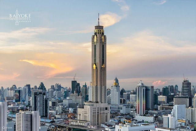 Baiyoke Sky Hotel used to be the tallest building in Thailand.
