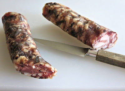 saucisse, courade, Aubrac