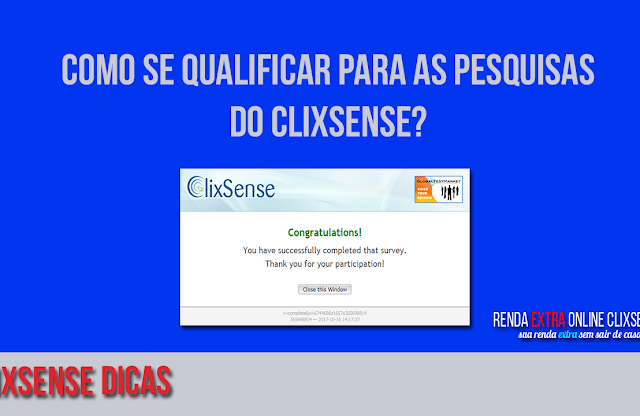 Como se Qualificar para as Pesquisas/Surveys do ySense - 2020