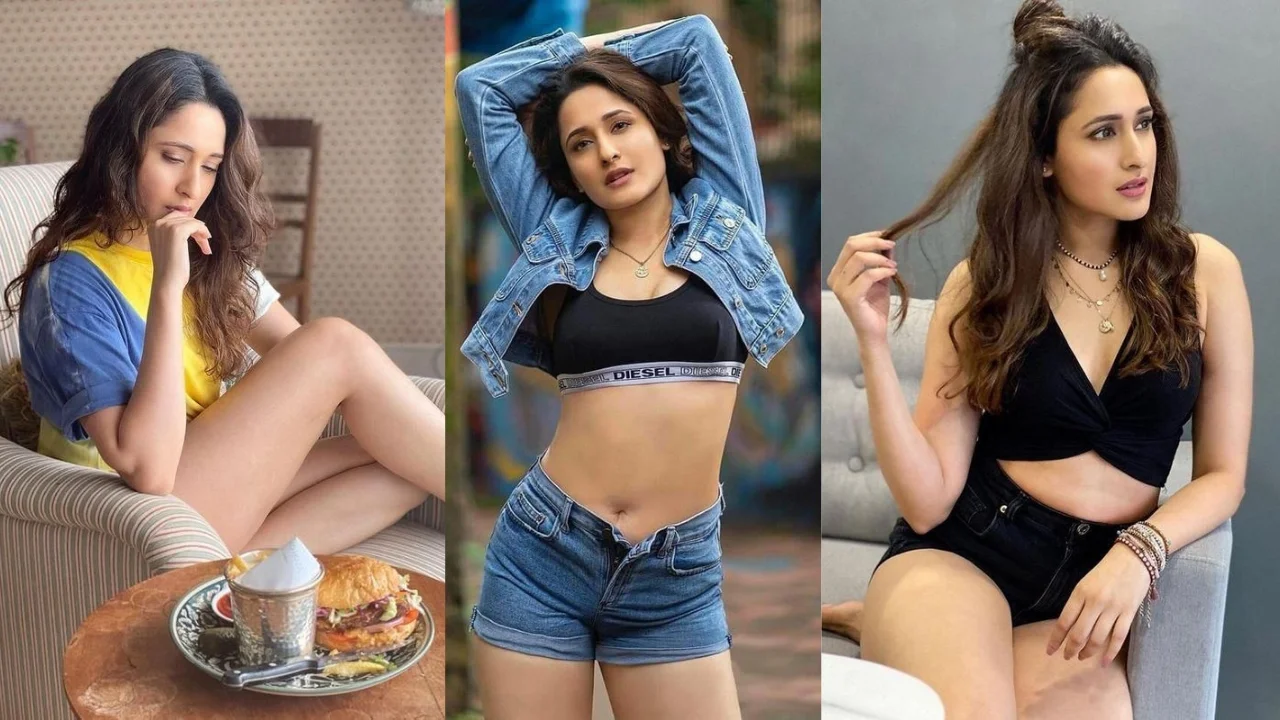 pragya jaiswal hottest and sexy photos and Show her sexy curvy body figure and Nevel