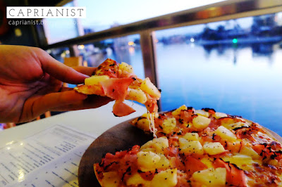 Hawaiian Pizza by Helm Bar & Bistro