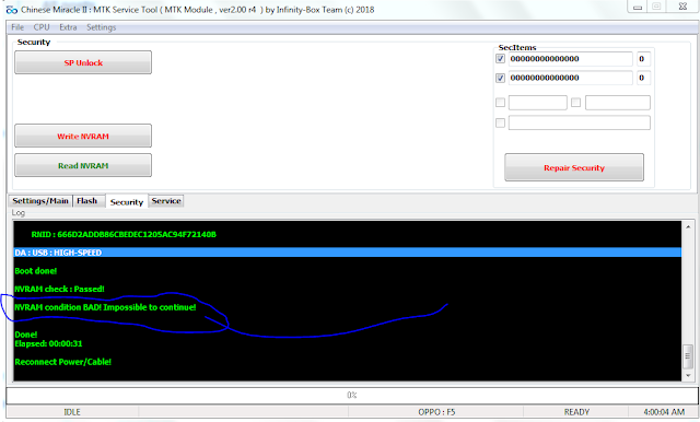 [Tutorial] NVRAM condition BAD! Impossible to continue! IMEi Repair