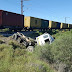 ADDO - DRIVER HOSPITALIZED AFTER TRUCK SMASHES INTO TRAIN