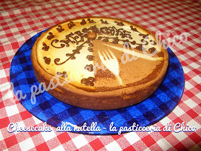 Cheesecake alla nutella