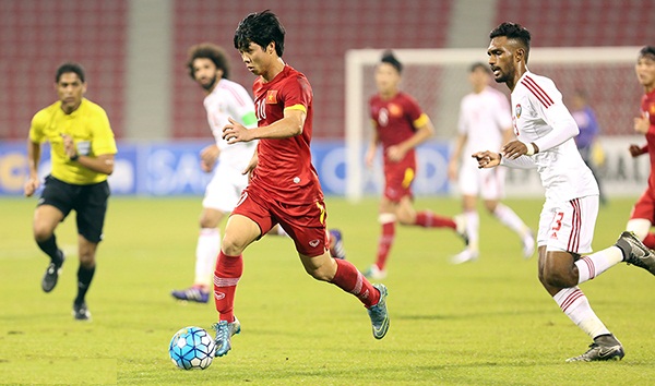 U23 Việt Nam để thua ngược U23 UAE 