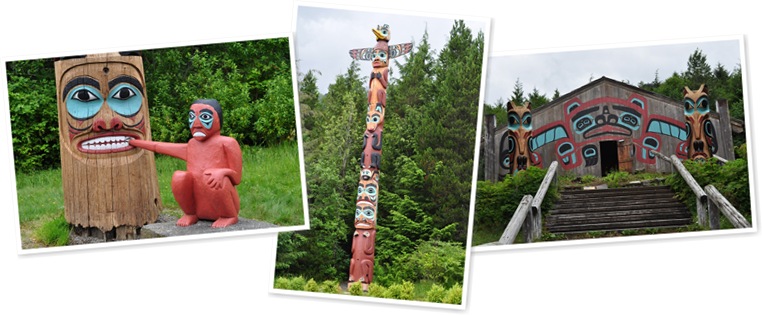 View totem poles