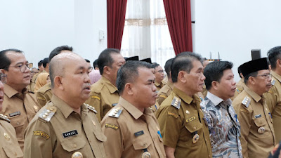 Bupati Sekadau Aron Hadiri Rapat Koordinasi Program Pemberantasan Korupsi di Kalimantan Barat