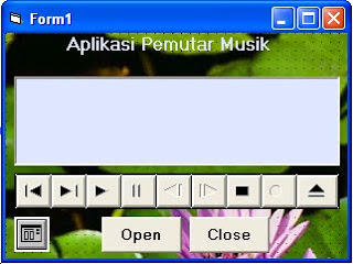 Program Aplikasi mp3 player dengan VB