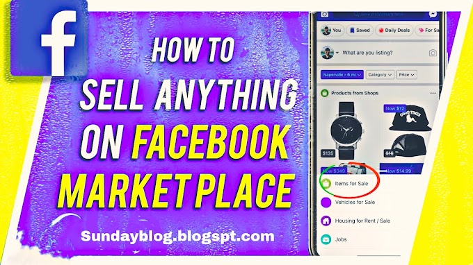 Sell Your Used Items on Facebook Marketplace