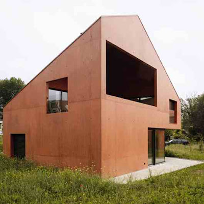 Modern Red House Design