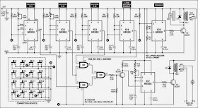 Key-Operated Gate Locking System Circuit