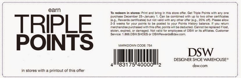 Dsw Coupon 2015