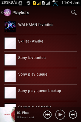 Install Walkman Xperia i1 Honami / Z Ultra di XPERIA E / E DUAL