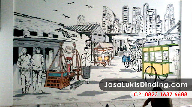 Ongkos Lukis Dinding Mural Profesional