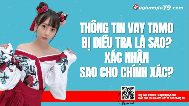 Tamo bị điều tra có phải không?