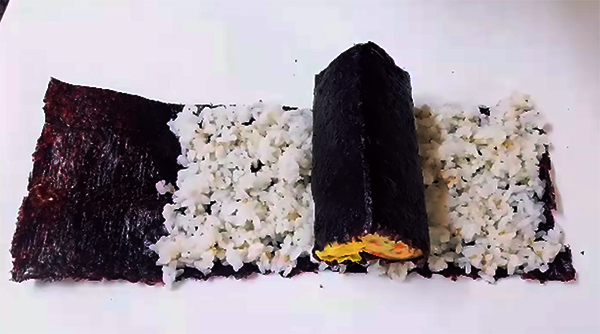 Cách Làm Kimbap Hình Trái Tim Dễ Thương