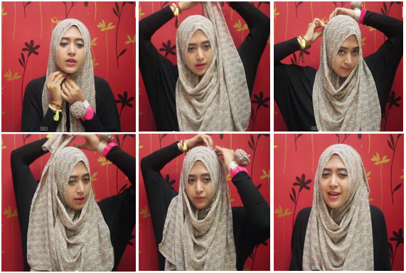 Kreasi Hijab Modern Terbaru Style Natasha Farani Kumpulan Contoh Kreasi Hijab Modern Terbaru