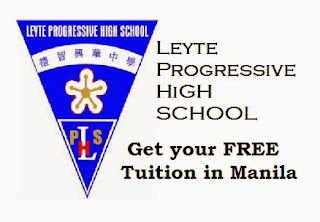 Selected Chinese Schools In Manila Gives Free Tuition For LPHS Students