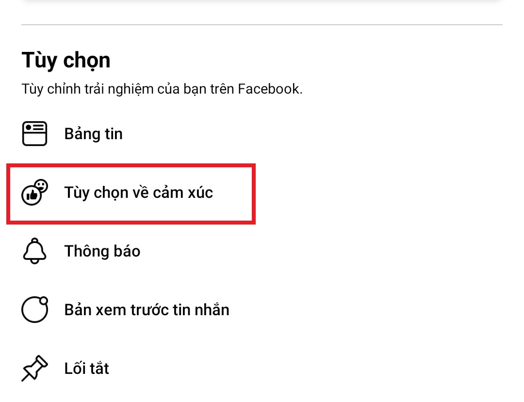 ẩn lượt like trên facebook