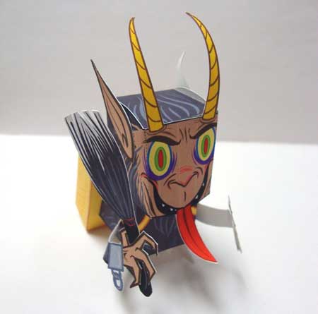 Krampus Papercraft