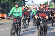 Gowes bersama Pangdam IM, Kapolda Aceh: Wujud Sinergisitas TNI-Polri yang Makin Kokoh