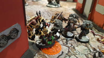 Warhammer battle report - Warhammer 40k - 9th Edition - Creations of Bile vs Space Wolves - 1500pts - Open Play