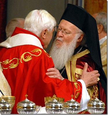 Bartolome-I-y-Benedicto-XVI