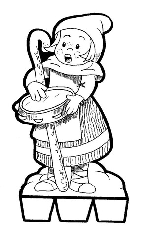 11-belén recortable 001 niña a
