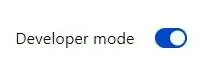 Chrome Extensions Toggle Slider